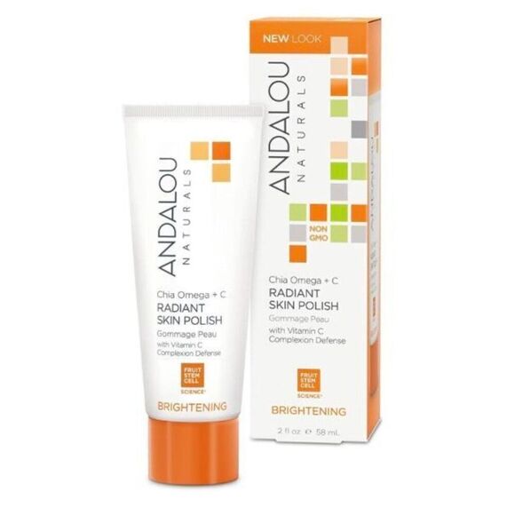 ANDALOU NATURALS - NWT Chia Omega + C Radiant Skin Polish 2 oz. - Picture 5 of 13